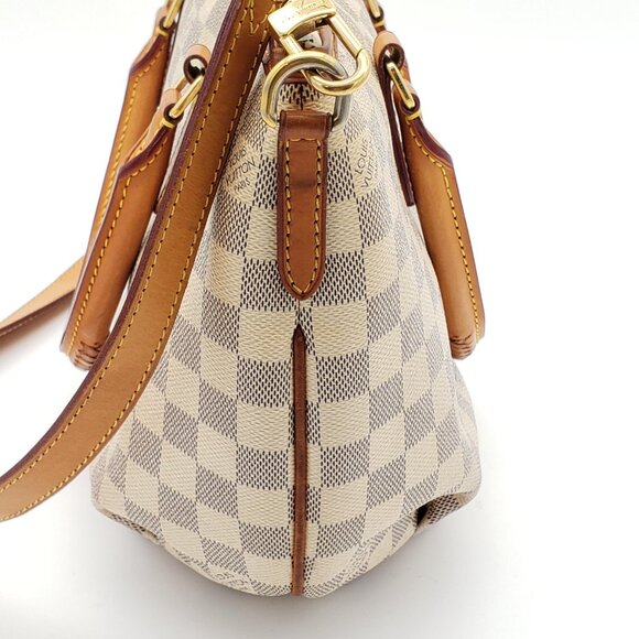Louis Vuitton Riviera PM Beige Damier Azur Shoulder Bag 588-102425 - Picture 5 of 16